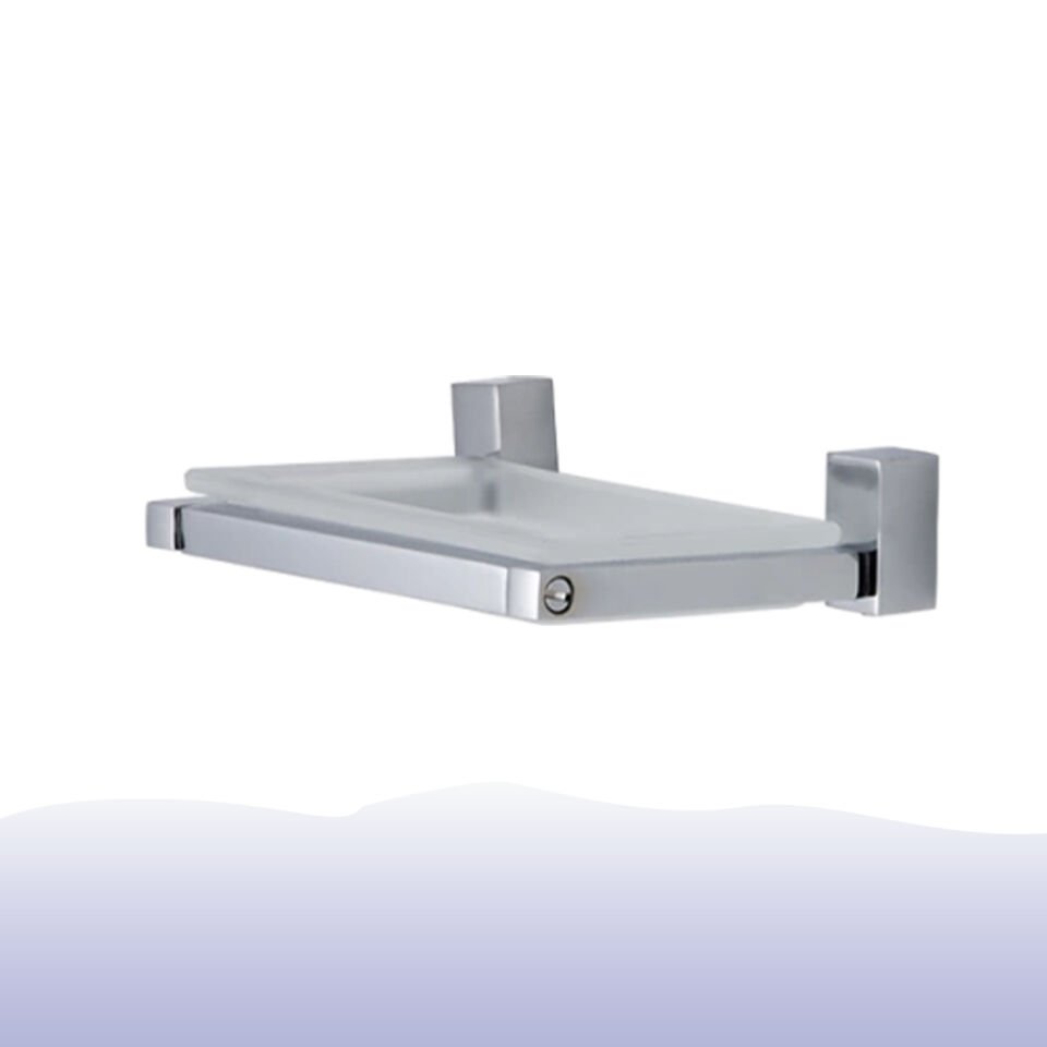 BANYOLİA - Çelik Banyo Swwor Montajlı Sabunluk (SW10-038)