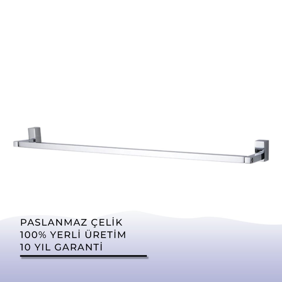 BANYOLİA - Çelik Banyo Swwor Uzun Havluluk 50cm (SW10-042)
