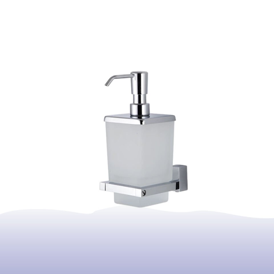BANYOLİA - Çelik Banyo Swwor Montajlı Sıvı Sabunluk (SW10-049)