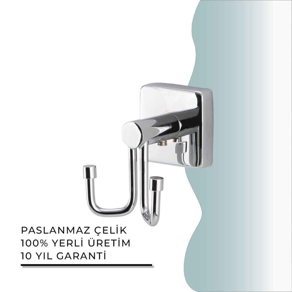 BANYOLİA - CLK Banyo Vizyon Bornozluk Çiftli (VZ10-002)