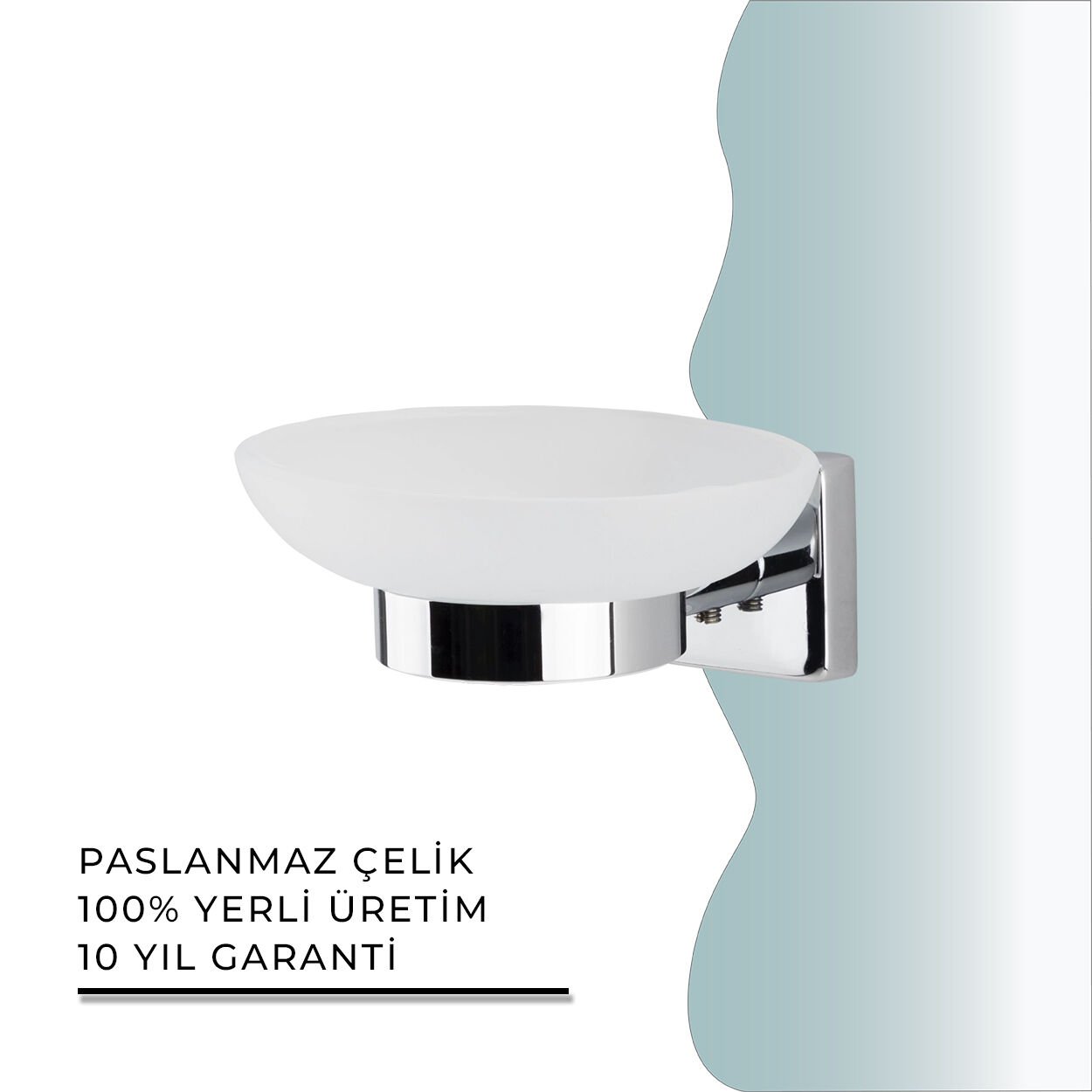 BANYOLİA - CLK Banyo Vizyon Montajlı Sabunluk (VZ10-003)