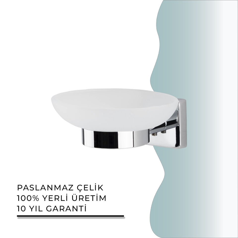 BANYOLİA - CLK Banyo Vizyon Montajlı Sabunluk (VZ10-003)