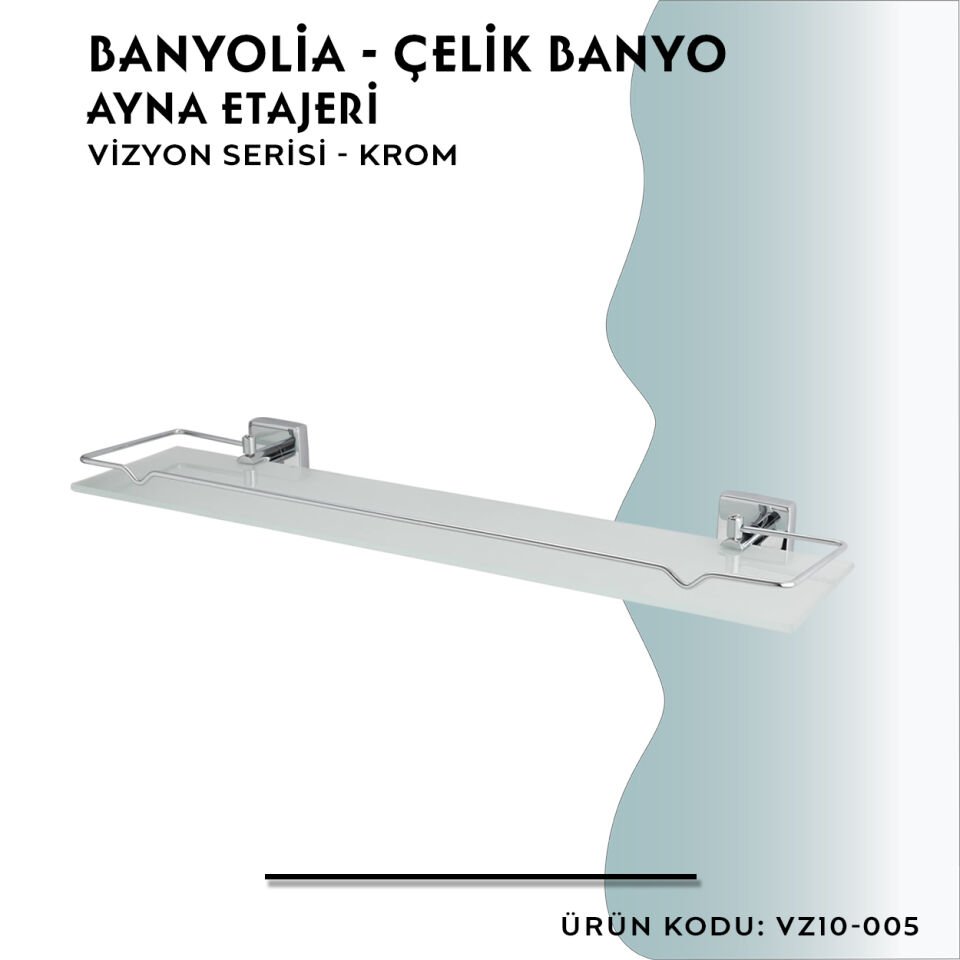 BANYOLİA - CLK Banyo Vizyon Etajer (VZ10-005)