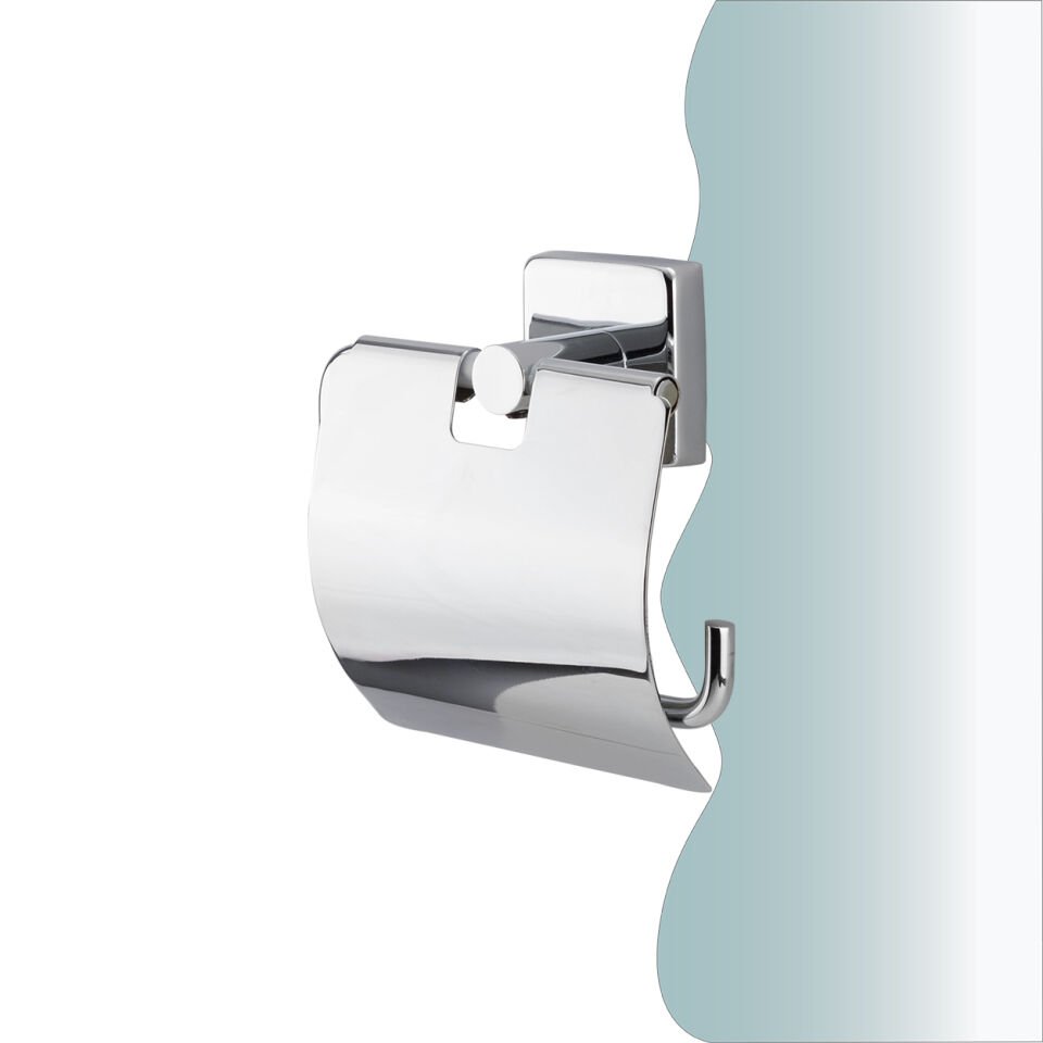 BANYOLİA - CLK Banyo Vizyon Geniş Kapaklı Tuvalet Kâğıtlığı (VZ10-007)