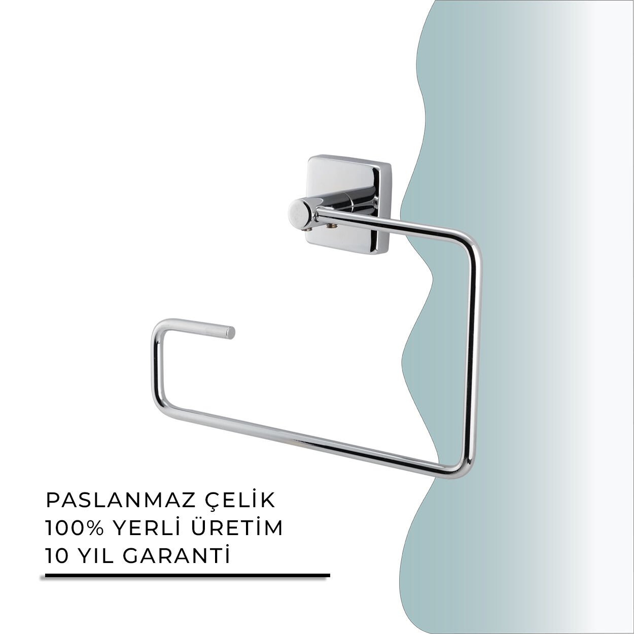 BANYOLİA - CLK Banyo Vizyon Kare Havluluk (VZ10-008)