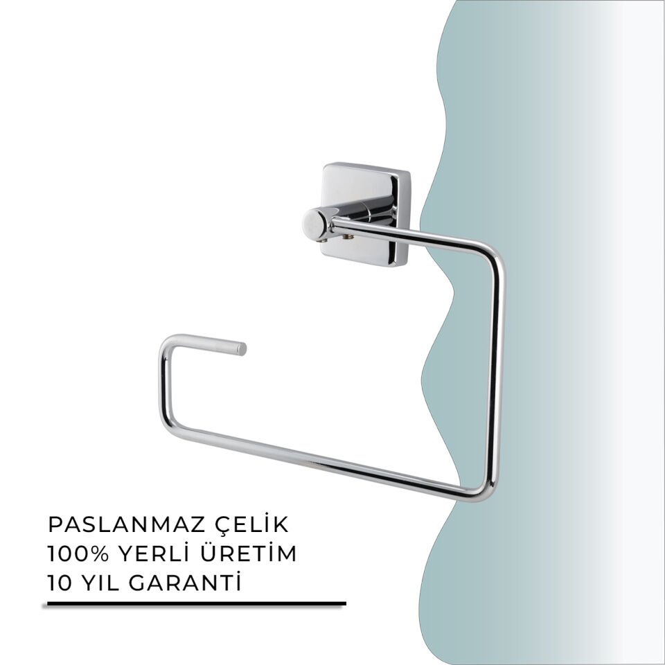 BANYOLİA - CLK Banyo Vizyon Kare Havluluk (VZ10-008)