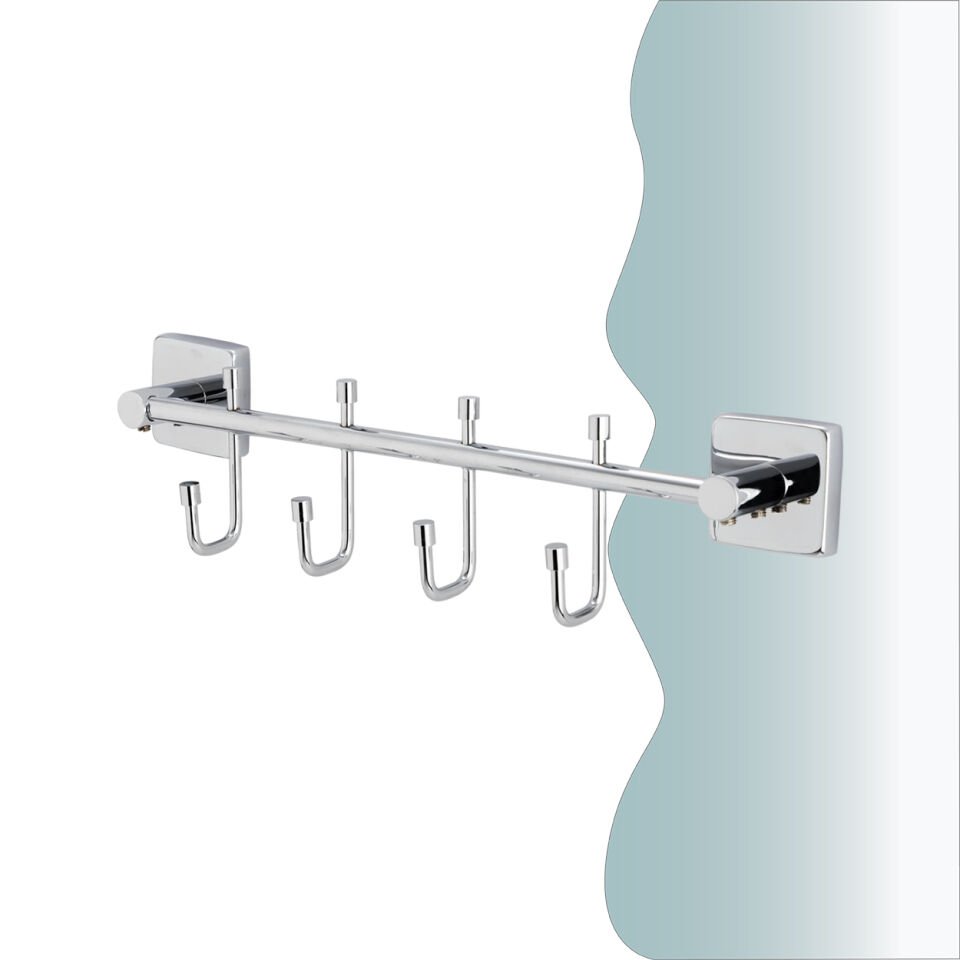BANYOLİA - CLK Banyo Vizyon Dörtlü Askılık (VZ10-010)