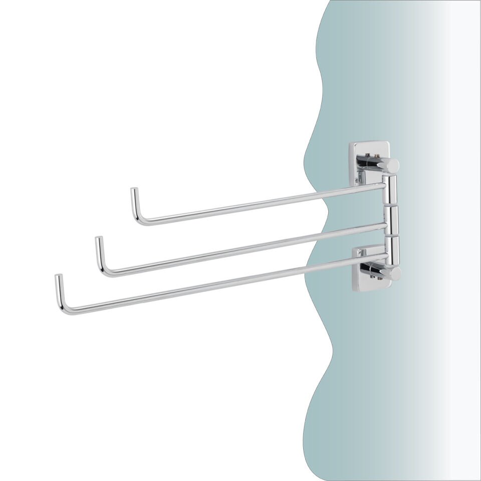 BANYOLİA - CLK Banyo Vizyon Üçlü Döner Havluluk (VZ10-013)