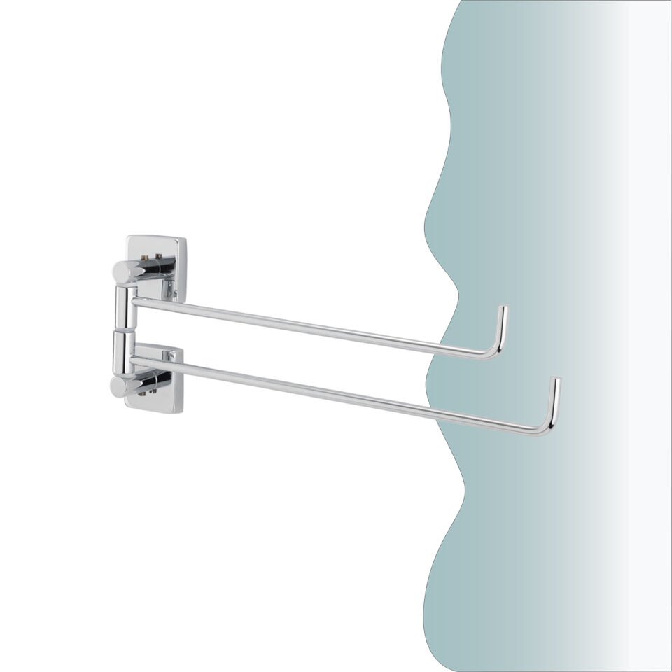 BANYOLİA - CLK Banyo Vizyon İkili Döner Havluluk (VZ10-016)