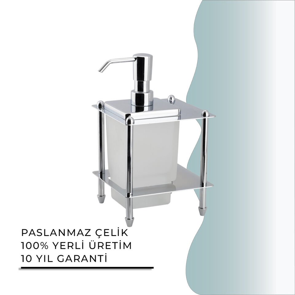 BANYOLİA - CLK Banyo Vizyon Set Üstü Sıvı Sabunluk (VZ10-020)