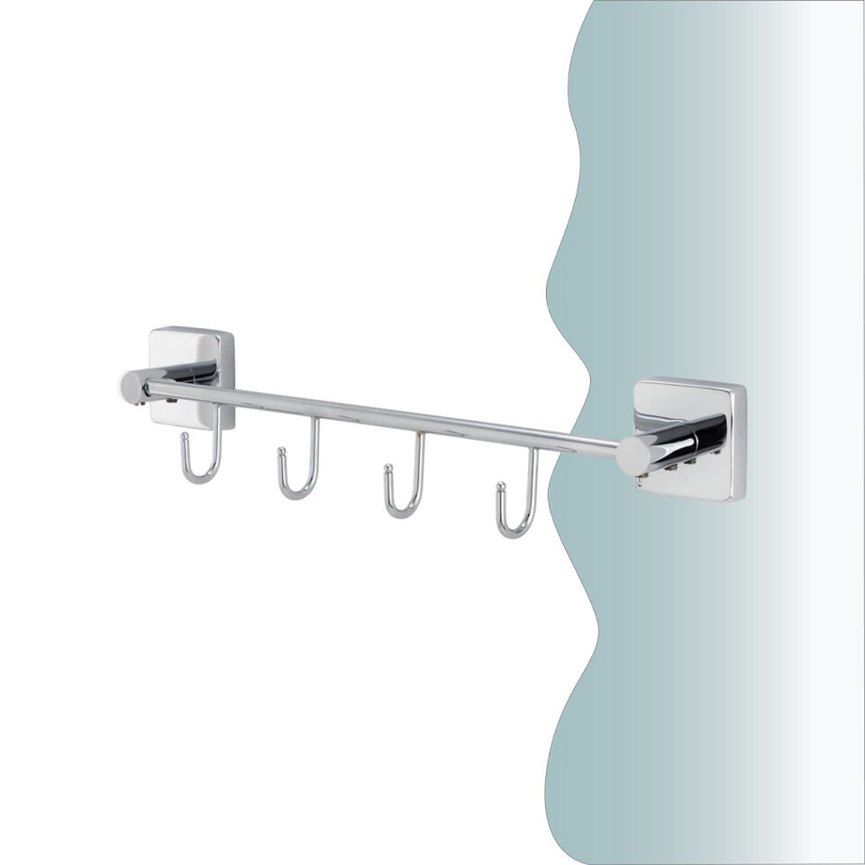 BANYOLİA - CLK Banyo Vizyon Dörtlü Askılık (VZ10-031)
