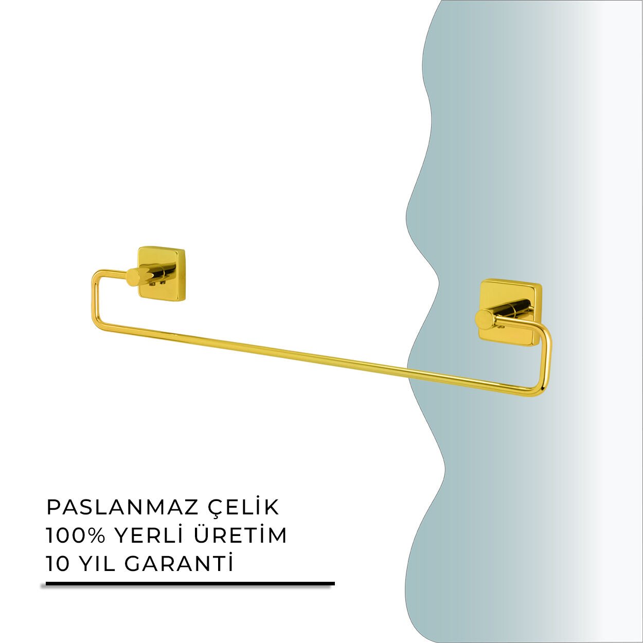 BANYOLİA - CLK Banyo Vizyon Gold Uzun Havluluk 45cm (VZ10-006.1)
