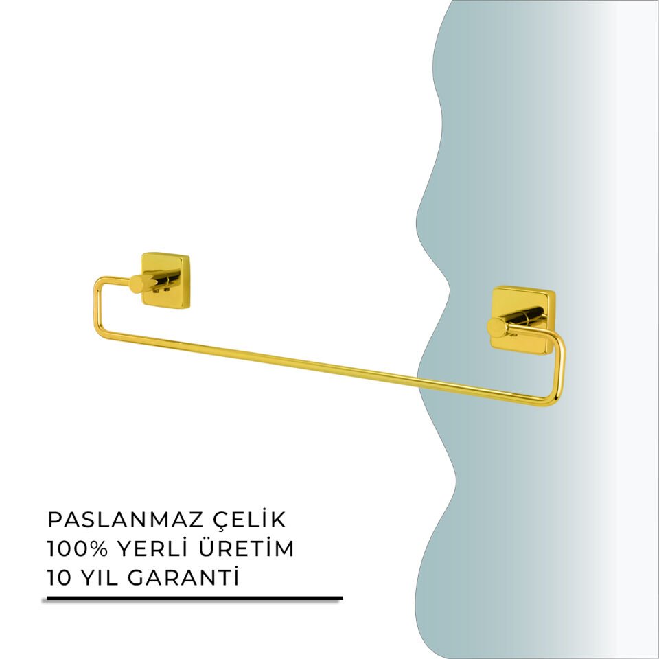 BANYOLİA - CLK Banyo Vizyon Gold Uzun Havluluk 45cm (VZ10-006.1)
