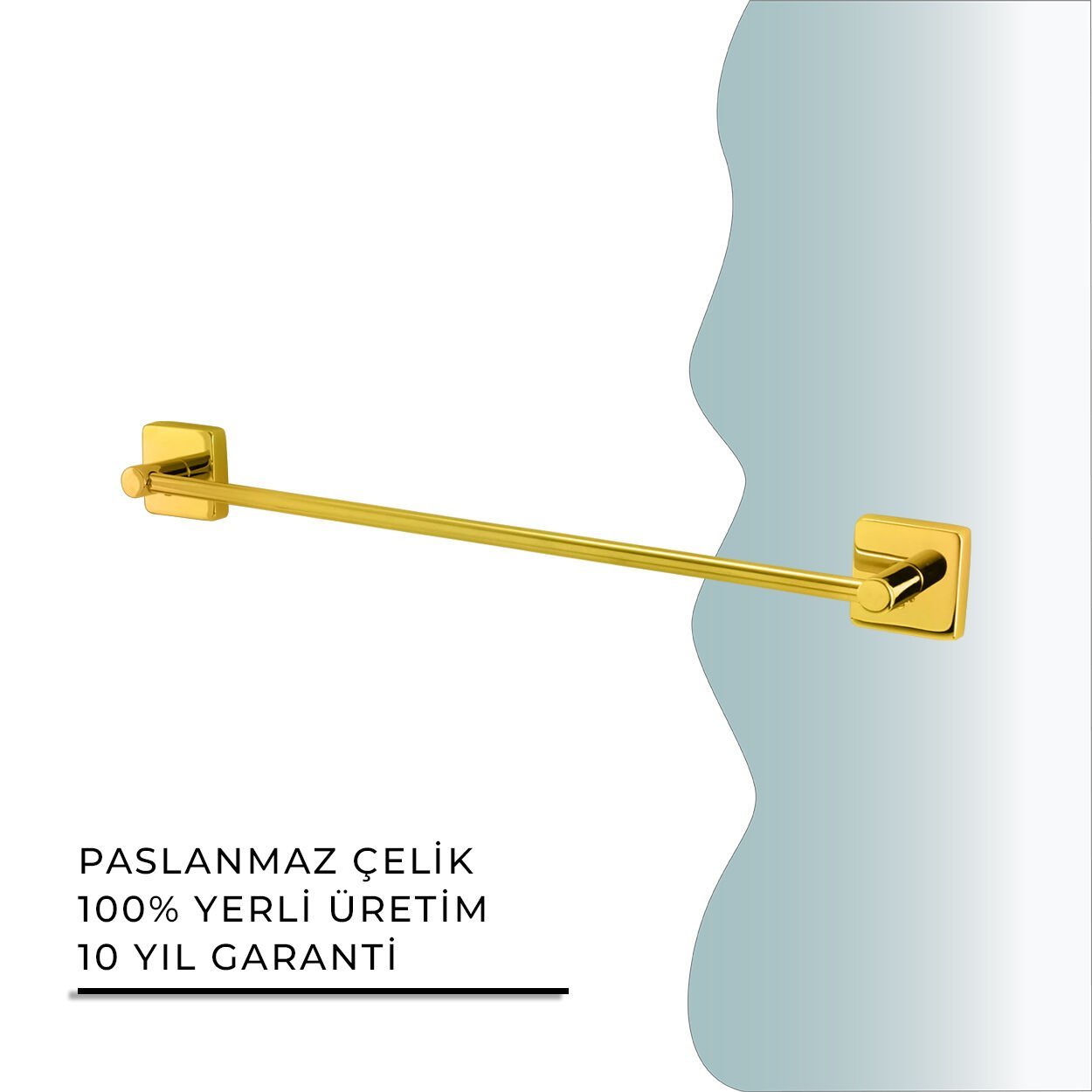 BANYOLİA - CLK Banyo Vizyon Gold Uzun Havluluk 50cm (VZ10-025.1)