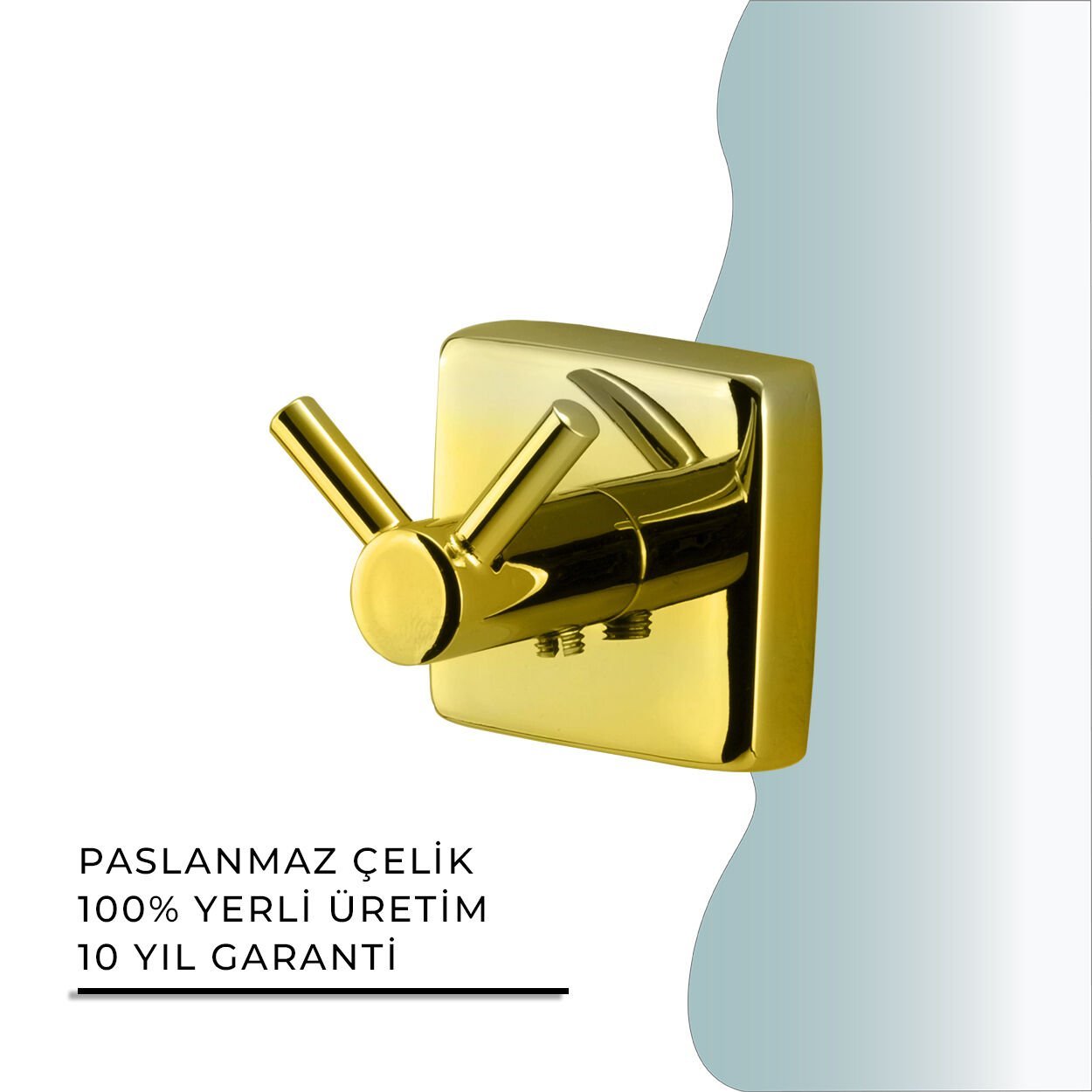 BANYOLİA - CLK Banyo Vizyon Gold Bornozluk Çiftli (VZ10-026.1)