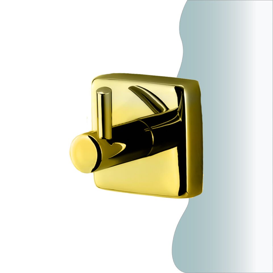 BANYOLİA - CLK Banyo Vizyon Gold Tekli Askılık (VZ10-036.1)