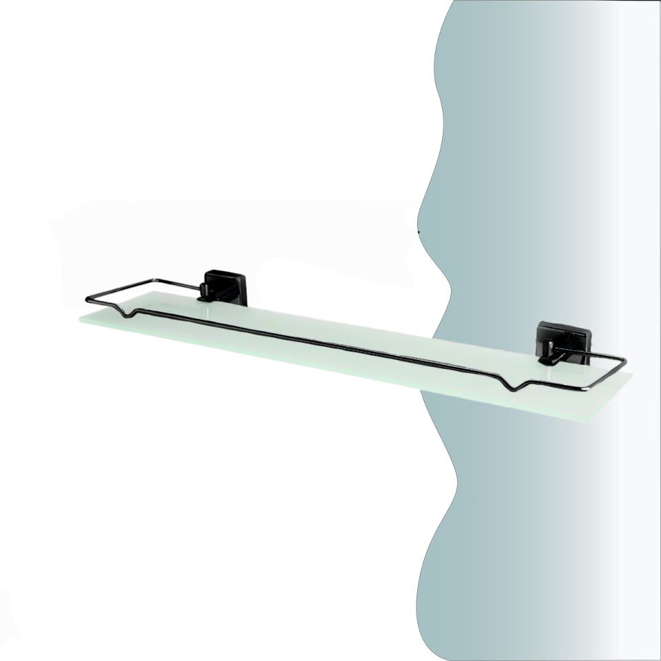 BANYOLİA - CLK Banyo Vizyon Mat Siyah Etajer (VZ10-005.4)