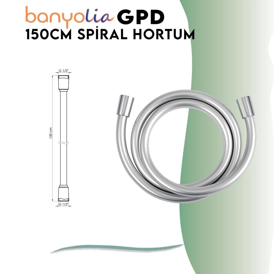 BANYOLİA - GPD Yönlendiricili Duş Seti (3 Fonksiyonlu El Duşu + Ø200)  (DST192S)