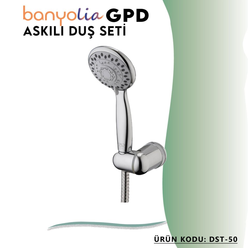 BANYOLİA - GPD Askılı Duş Seti (5 Fonksiyonlu Ø85)  (DST50)