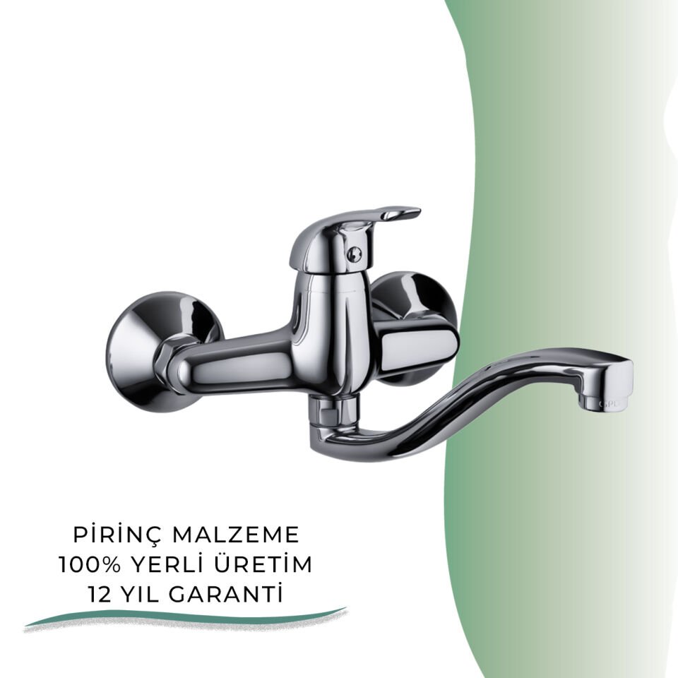 BANYOLİA - GPD Adrio Aplike Lavabo Bataryası  (MAL120)