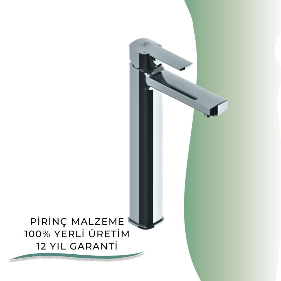 BANYOLİA - GPD Pedra Set Üstü Lavabo Bataryası  (MSL160)