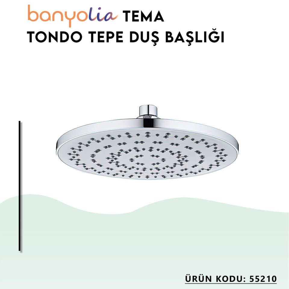 BANYOLİA - TEMA Tondo Tepe Duş Başlığı (55210)