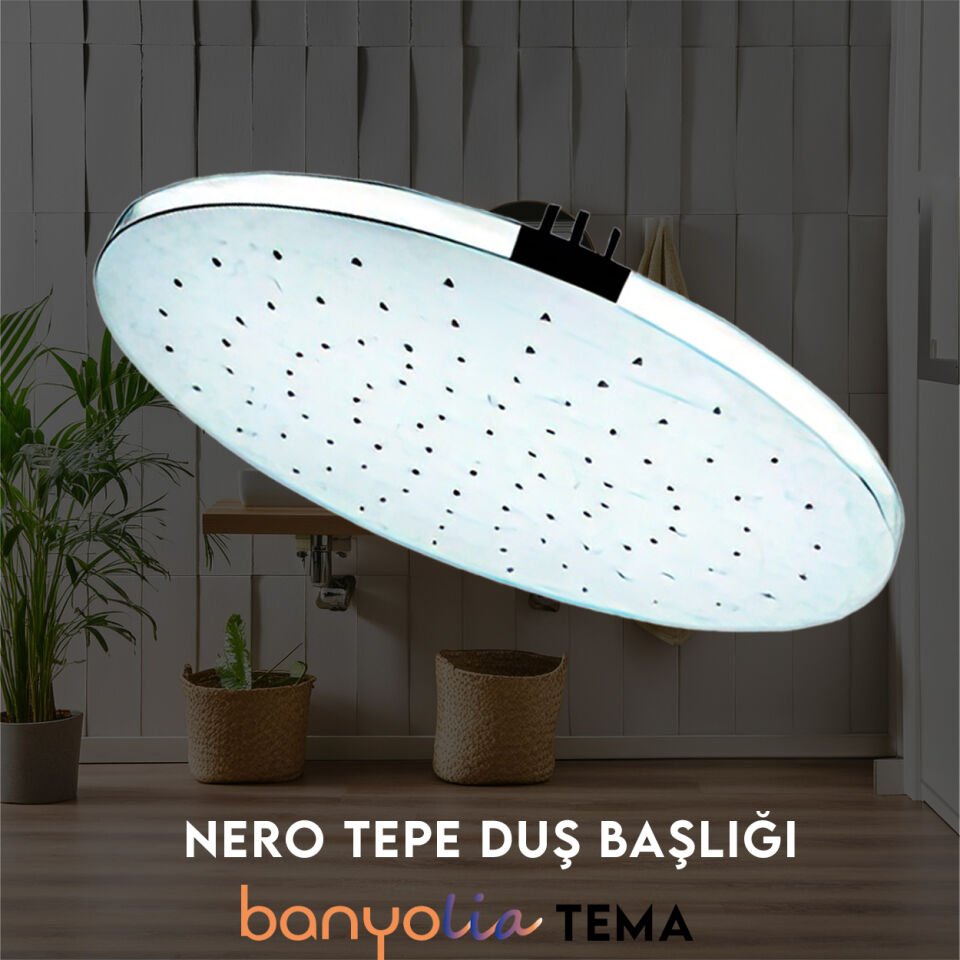 BANYOLİA - TEMA Nero Tepe Duş Başlığı (55250)