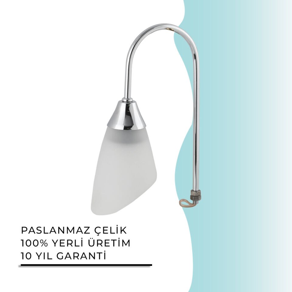 BANYOLİA - Çelik Banyo Karaca Aplik (KR10-001)