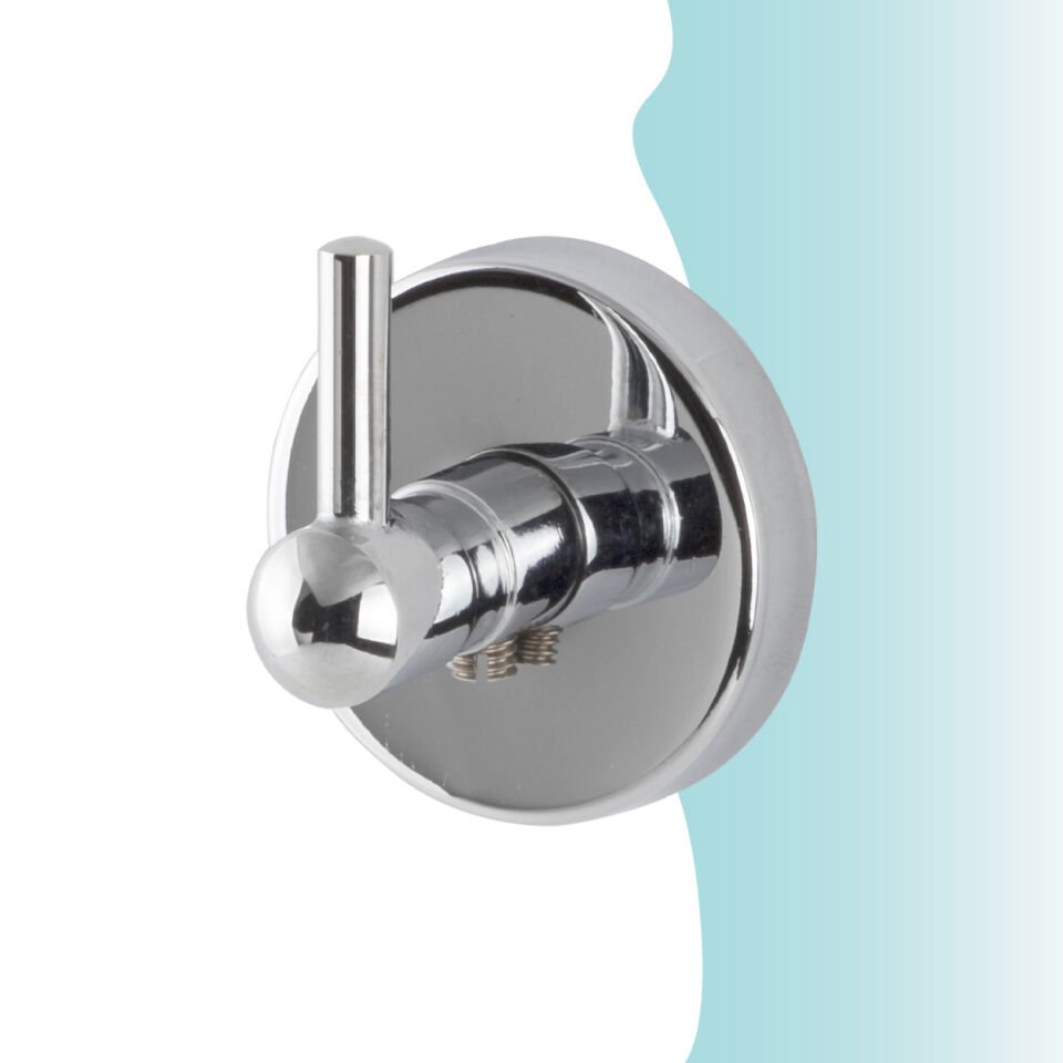 BANYOLİA - Çelik Banyo Karaca Bornozluk Tekli (KR10-030)