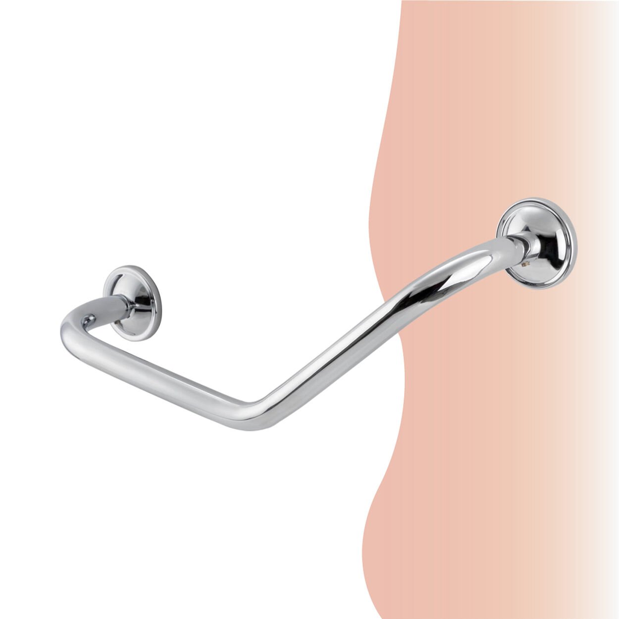 BANYOLİA - Çelik Banyo Bella Küvet Tutamağı 30cm (30-017)