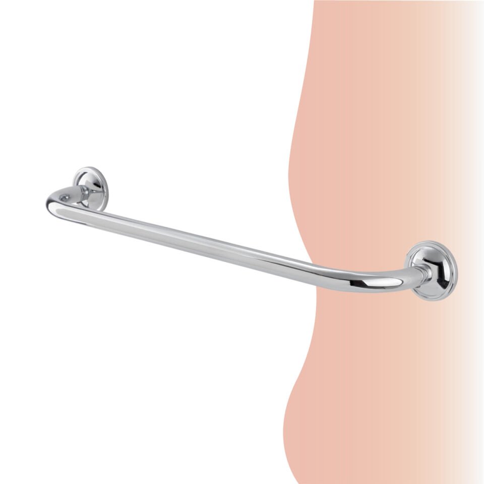 BANYOLİA - Çelik Banyo Bella Küvet Tutamağı 60cm (30-090)