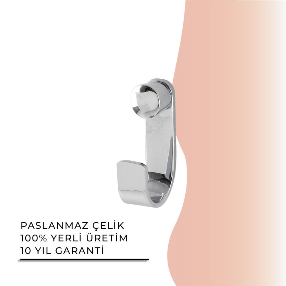 BANYOLİA - Çelik Banyo Bella İtalyan Bornozluk (40-072)
