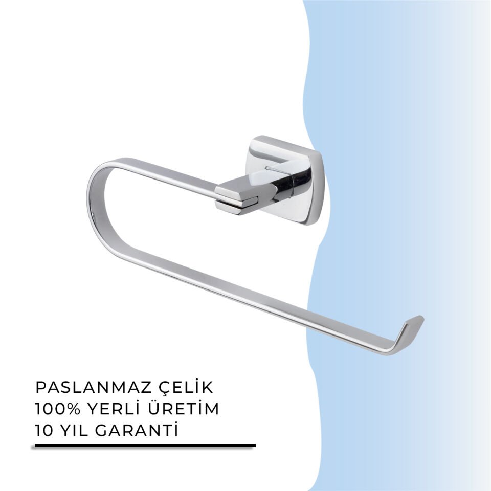 BANYOLİA - Çelik Banyo Milano Açık Kağıt Havluluk (MLN10-011)