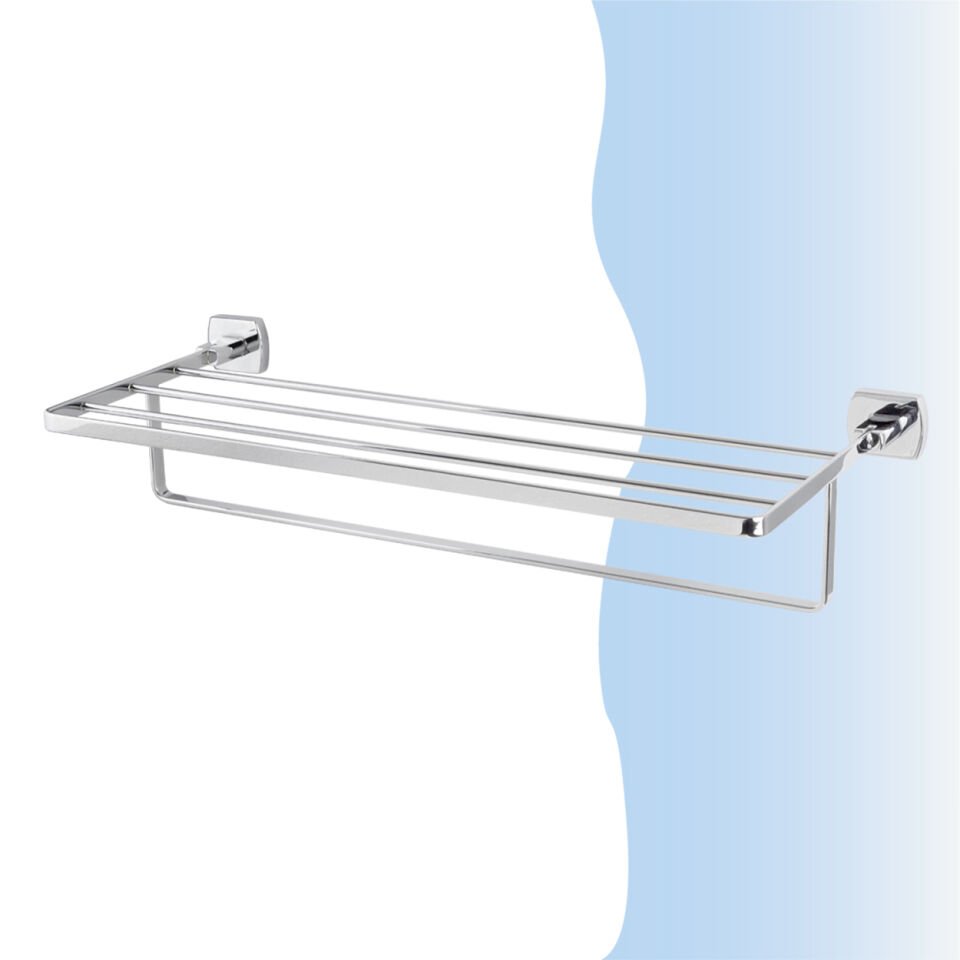 BANYOLİA - Çelik Banyo Milano Raf Havluluk 50cm (MLN10-021)