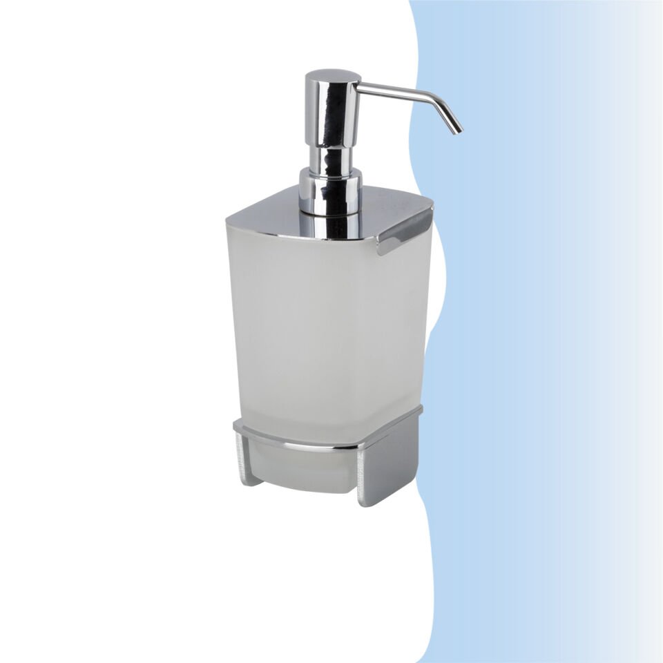 BANYOLİA - Çelik Banyo Milano Set Üstü Sıvı Sabunluk (MLN10-024)