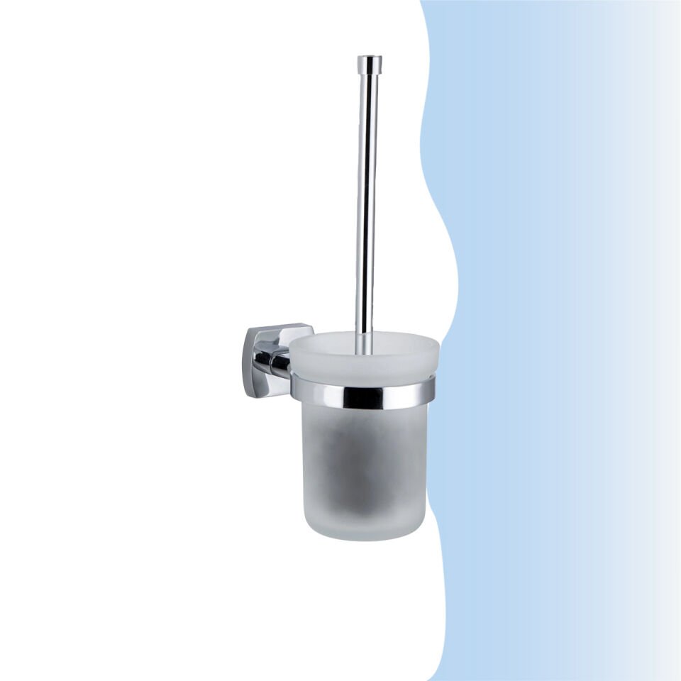 BANYOLİA - Çelik Banyo Milano Montajlı Klozet Fırçası (MLN10-030)
