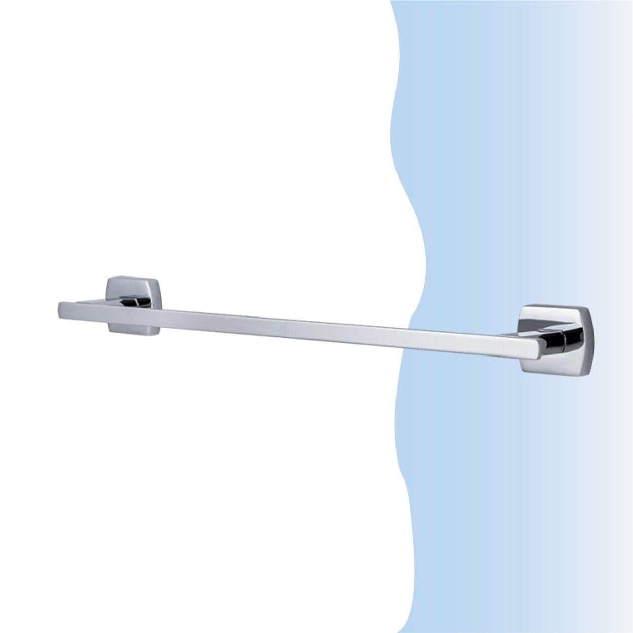 BANYOLİA - Çelik Banyo Milano Uzun Havluluk 50cm (MLN10-039)