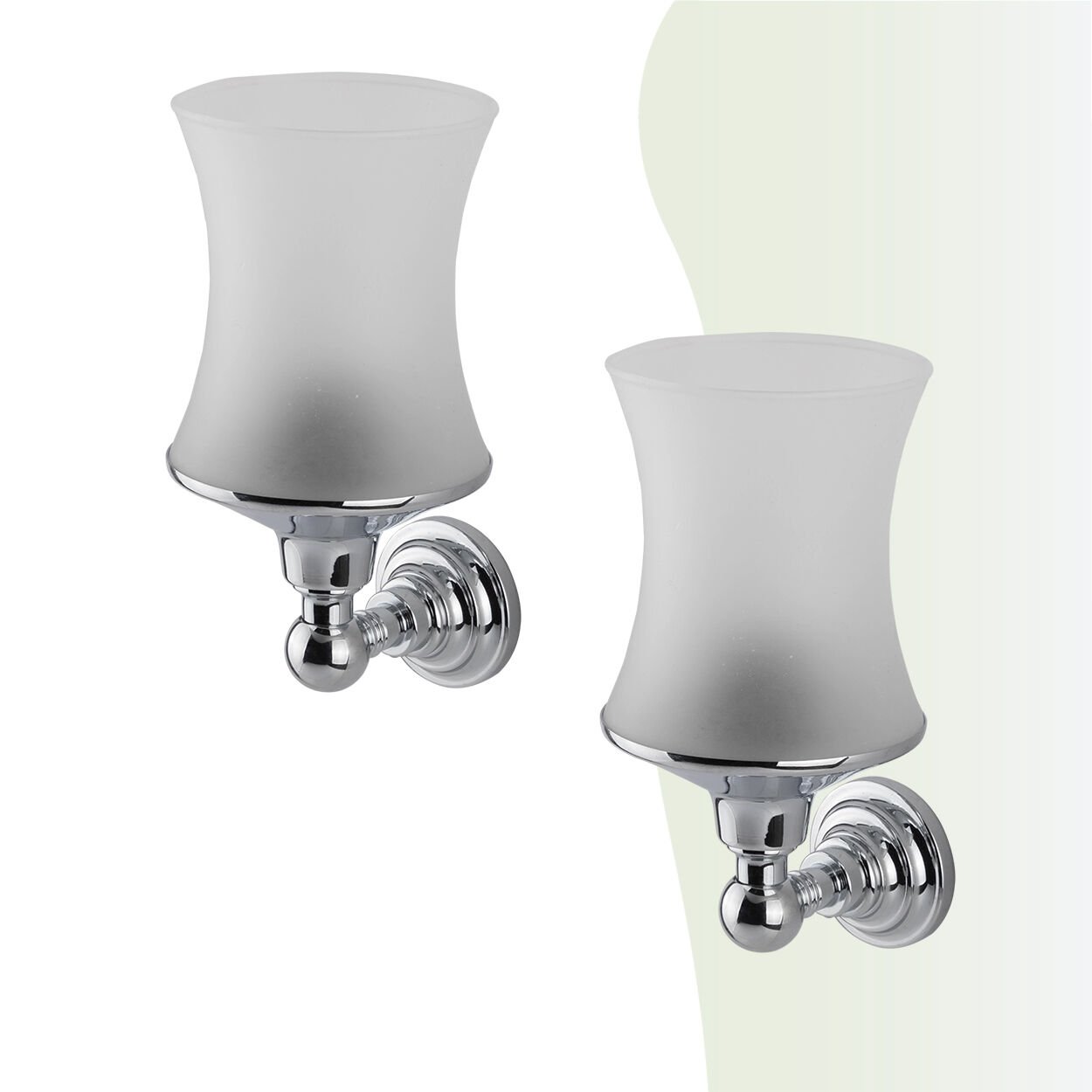 BANYOLİA - Çelik Banyo Ottoman Çift Aplik (OT10-001)