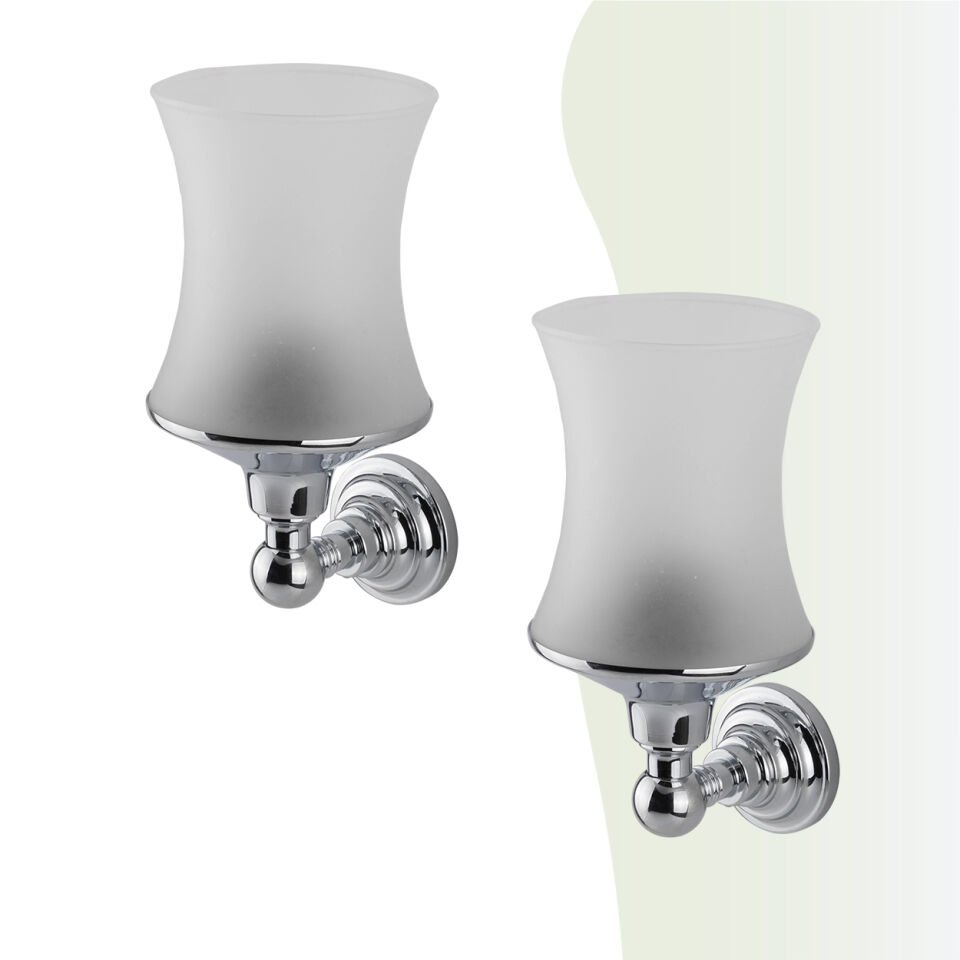 BANYOLİA - Çelik Banyo Ottoman Çift Aplik (OT10-001)