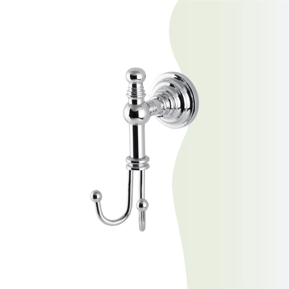 BANYOLİA - Çelik Banyo Ottoman Bornozluk Çiftli (OT10-002)
