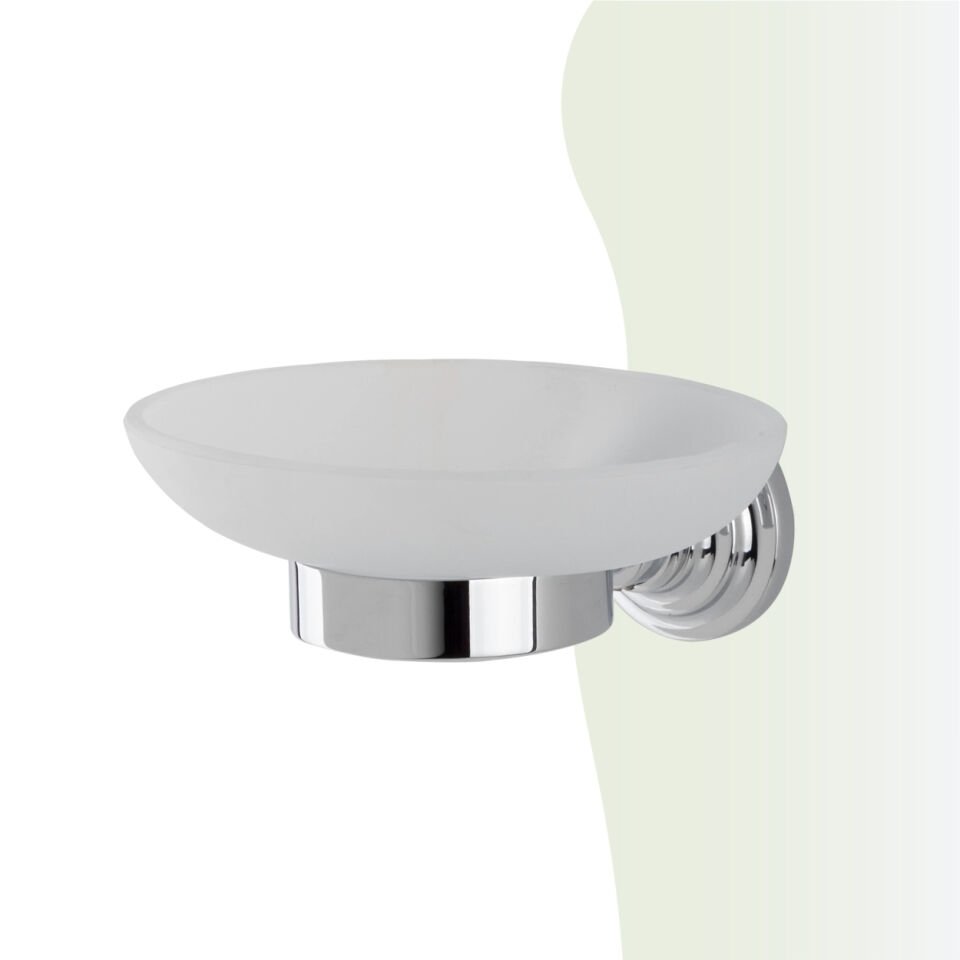BANYOLİA - Çelik Banyo Ottoman Montajlı Sabunluk (OT10-003)