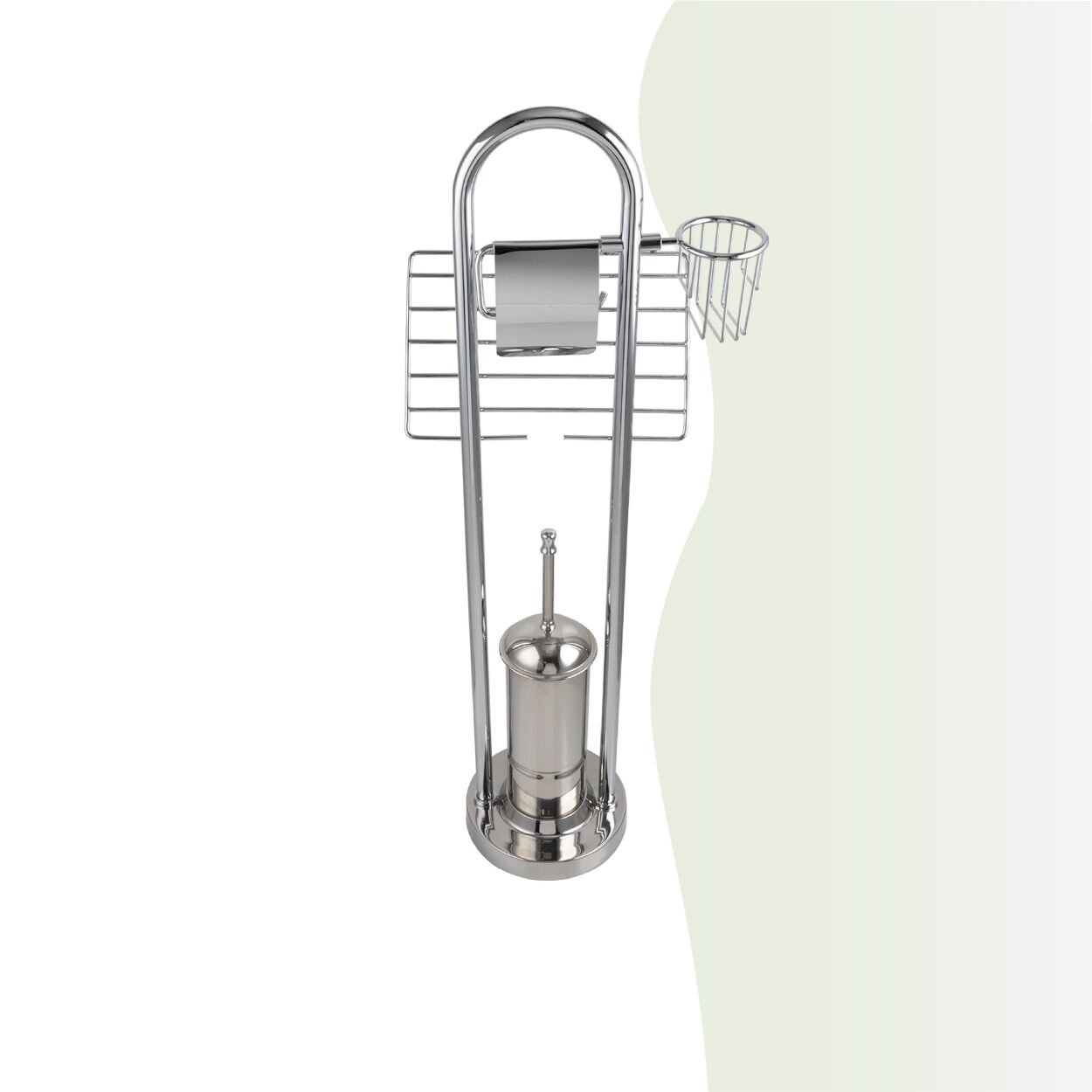BANYOLİA - Çelik Banyo Ottoman Set Klozet Takımı Oval (OT10-024)