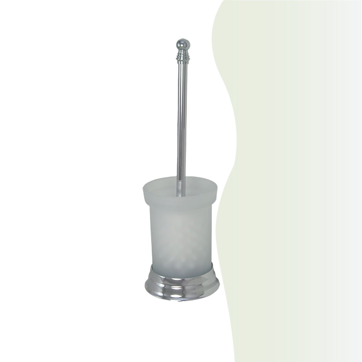 BANYOLİA - Çelik Banyo Ottoman Set Üstü Klozet Fırçası (OT10-026)