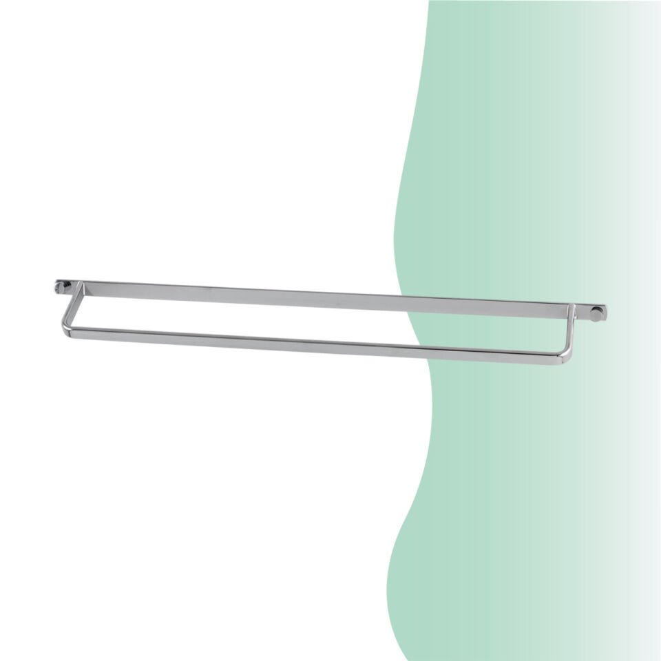BANYOLİA - Çelik Banyo Mercan Uzun Havluluk 50cm (MS10-006)