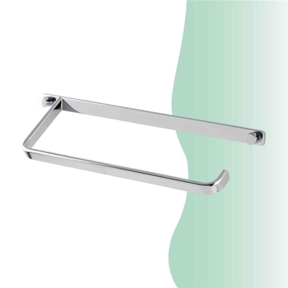 BANYOLİA - Çelik Banyo Mercan Kare Havluluk (MS10-008)
