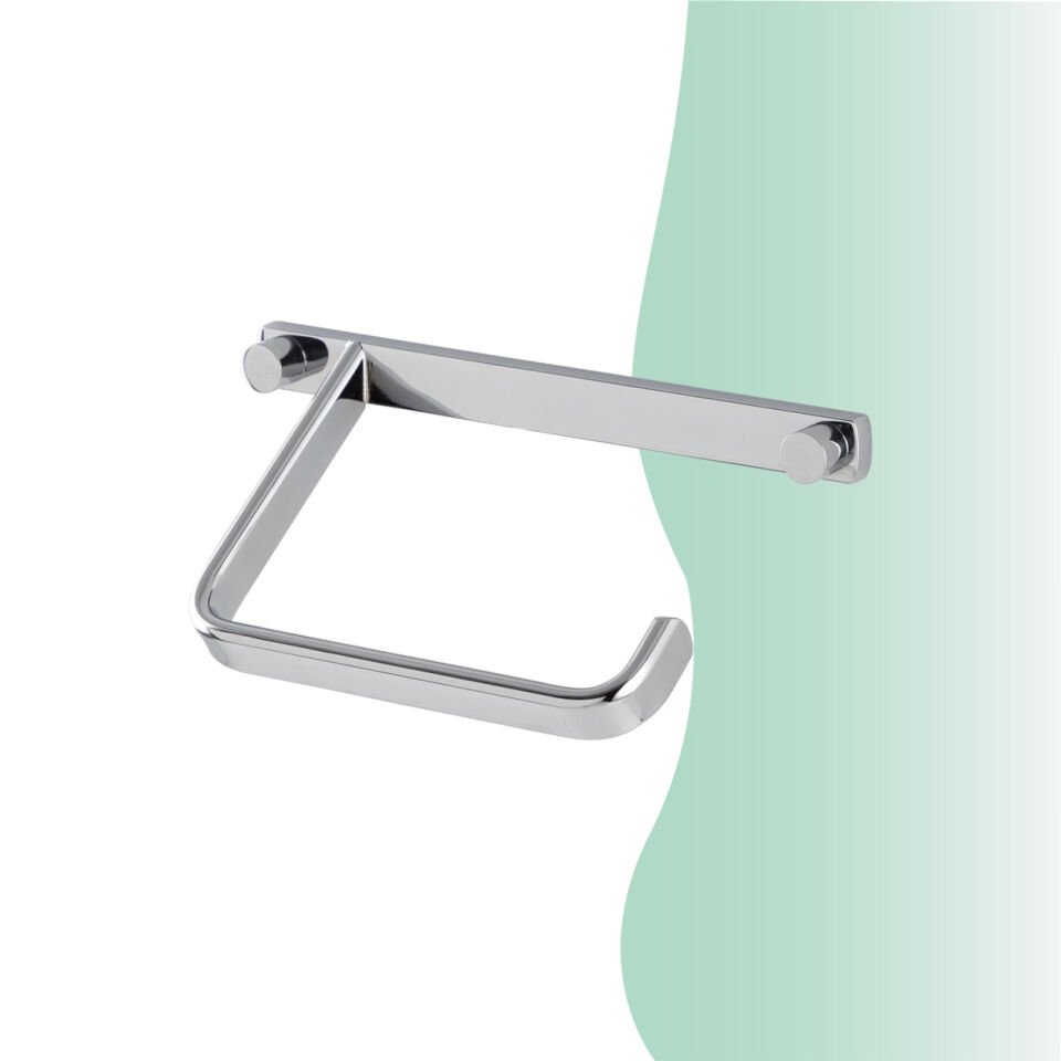 BANYOLİA - Çelik Banyo Mercan Açık Tuvalet Kâğıtlığı (MS10-009)