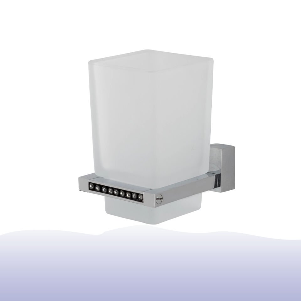 BANYOLİA - Çelik Banyo Swwor Montajlı Diş Fırçalık (SW10-004)