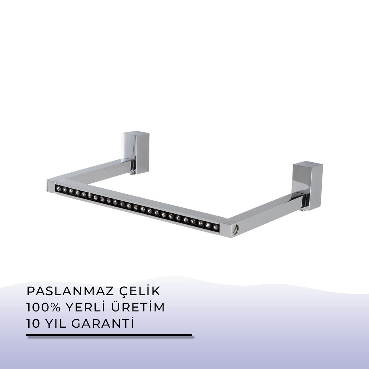 BANYOLİA - Çelik Banyo Swwor Kare Havluluk (SW10-008)